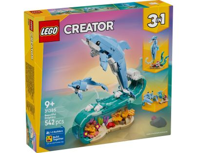 LEGO® 31385 Morské živočíchy: Krásne delfíny