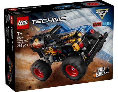 LEGO® 42219 Monster Jam™ Grave Digger™ Oheň a ľad