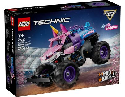 LEGO® 42220 Monster Jam™ Sparkle Smash™ s naťahovacím motorom