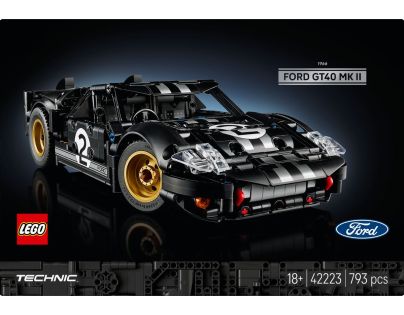 LEGO® 42223 Pretekárske auto 1966 Ford GT40 MKII