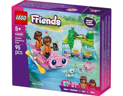 LEGO® 42681 Dobrodružný čln s axolotlami