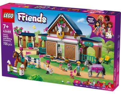 LEGO® 42688 Konská stajňa a jazdecká akadémia