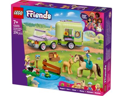 LEGO® 42695 Príves s koňom a žriebätkom
