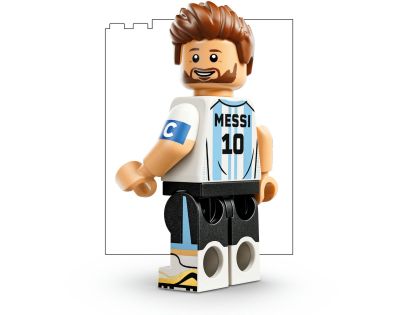 LEGO® Editions 43011 Lionel Messi – Hviezdne momenty futbalu
