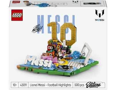 LEGO® Editions 43011 Lionel Messi – Hviezdne momenty futbalu