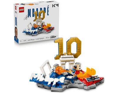 LEGO® Editions 43013 Kylian Mbappé – Hviezdne momenty futbalu