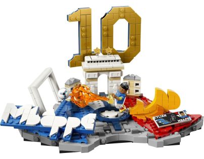 LEGO® Editions 43013 Kylian Mbappé – Hviezdne momenty futbalu