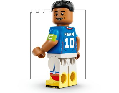 LEGO® Editions 43013 Kylian Mbappé – Hviezdne momenty futbalu
