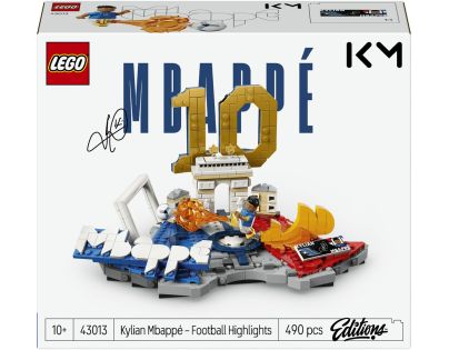 LEGO® Editions 43013 Kylian Mbappé – Hviezdne momenty futbalu