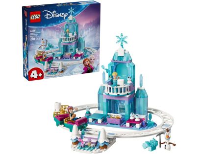 LEGO® 43281 Elsin ľadový palác a jazda na snehu