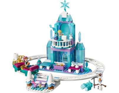 LEGO® 43281 Elsin ľadový palác a jazda na snehu