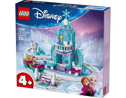 LEGO® 43281 Elsin ľadový palác a jazda na snehu