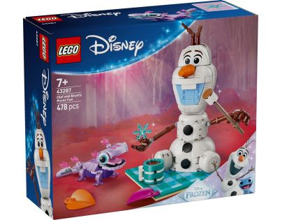 LEGO® 43287 Olaf a Bruni na zábavnom pikniku