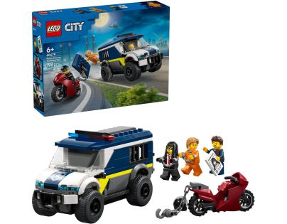 LEGO® 60479 Policajná dodávka na prevoz väzňov
