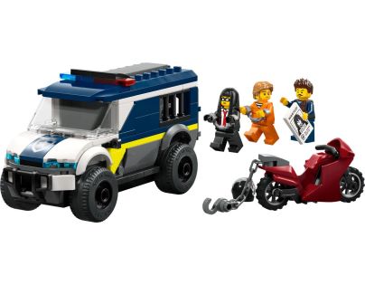 LEGO® 60479 Policajná dodávka na prevoz väzňov