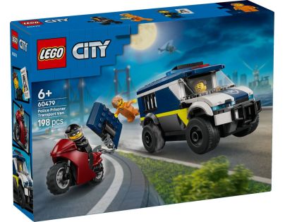 LEGO® 60479 Policajná dodávka na prevoz väzňov