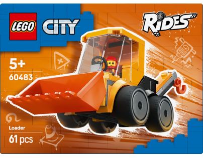 LEGO® 60483 Autíčka – Stavebný nakladač