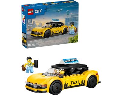LEGO® 60487 Žltý taxík