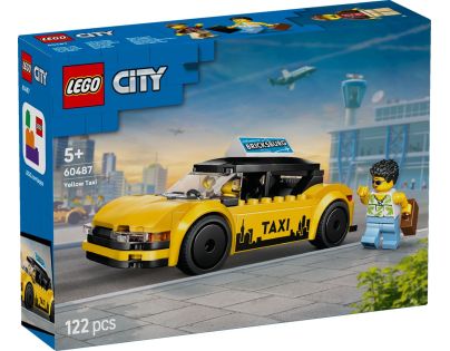 LEGO® 60487 Žltý taxík