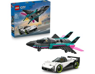 LEGO® 60489 Stíhačka vs. auto