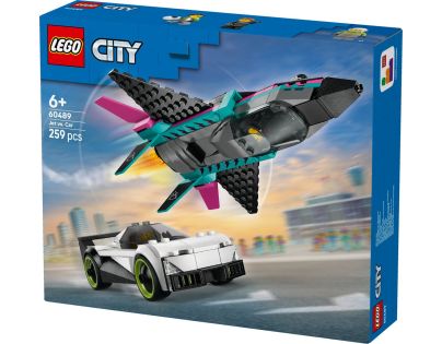 LEGO® 60489 Stíhačka vs. auto