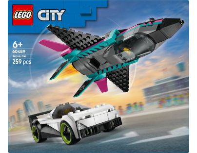 LEGO® 60489 Stíhačka vs. auto