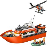 LEGO® 60504 Záchranný čln pobrežnej hliadky a vrtuľník 2