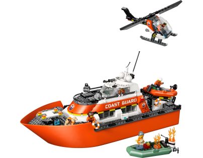 LEGO® 60504 Záchranný čln pobrežnej hliadky a vrtuľník