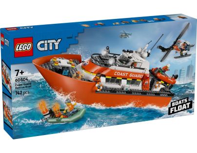 LEGO® 60504 Záchranný čln pobrežnej hliadky a vrtuľník