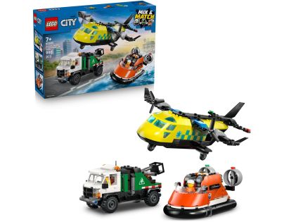 LEGO® 60505 Remix: Lietadlo, servisné vozidlo a vznášadlo