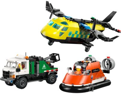 LEGO® 60505 Remix: Lietadlo, servisné vozidlo a vznášadlo