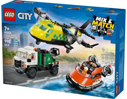 LEGO® 60505 Remix: Lietadlo, servisné vozidlo a vznášadlo