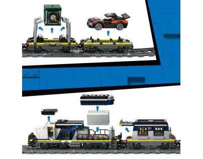 LEGO® City 60508 Lúpež v policajnom vlaku