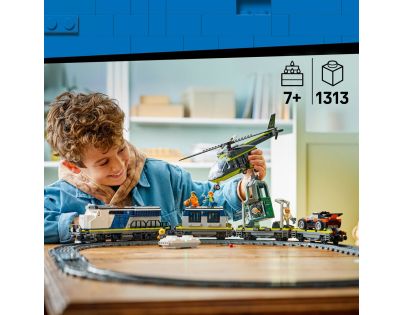 LEGO® City 60508 Lúpež v policajnom vlaku