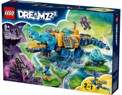 LEGO® 71512 Krokodília ponorka