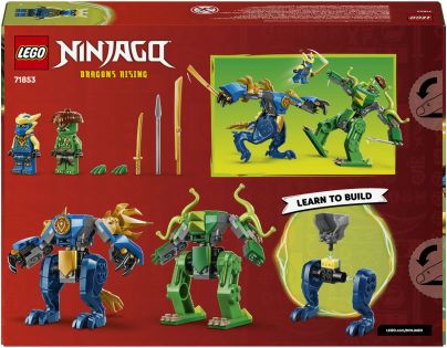 LEGO® NINJAGO® 71853 Jay a boj v dračom robotickom obleku