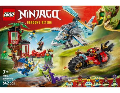 LEGO® 71857 Súboj nindža vozidiel a domček na strome