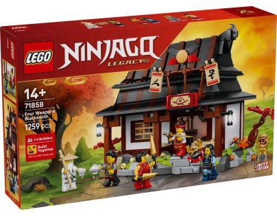 LEGO® 71858 Kováreň Štyri zbrane: 15 rokov NINJAGO