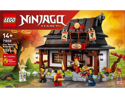 LEGO® 71858 Kováreň Štyri zbrane: 15 rokov NINJAGO