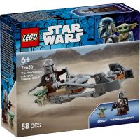 LEGO® 75436 Mandalorian, Grogu a spídrová motorka 4