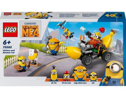 LEGO® 75580 Ja zloduch 4: Mimoni a banánové auto