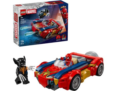LEGO® 76336 Spider-Man a auto vs. venomizovaný Wolverine