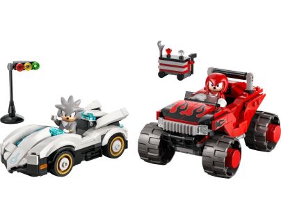 LEGO® 77118 Silver a jeho auto vs. Knuckles a jeho monster truck