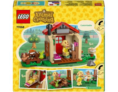 LEGO® Animal Crossing™ 77058 Goldie a jej útulný dom