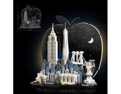 LEGO® Architecture 21066 New York – Veľké jablko