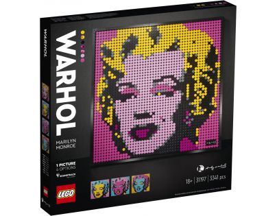 LEGO® ART 31197 Andy Warhol's Marilyn Monroe - Poškodený obal