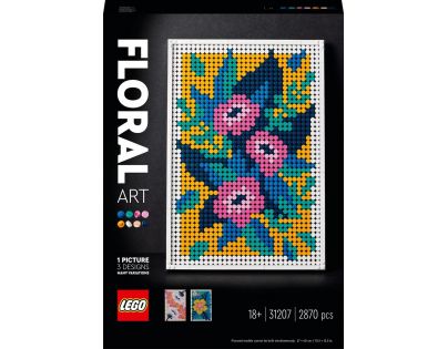LEGO® ART 31207 Kvetinové umenie