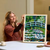 LEGO® Art 31220 Claude Monet – Most nad jazierkom s lekníkmi 3