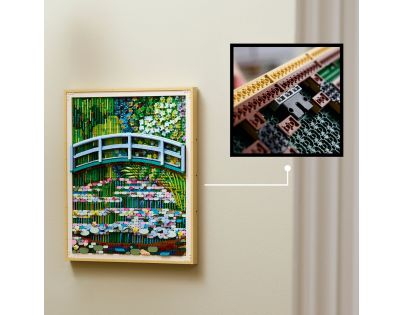 LEGO® Art 31220 Claude Monet – Most nad jazierkom s lekníkmi
