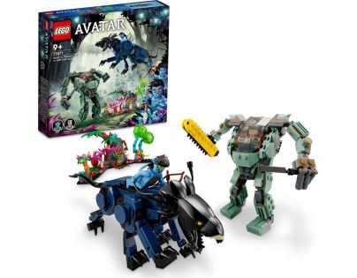 LEGO® Avatar 75571 Neytiri a thanator vs. Quaritch v AMP obleku